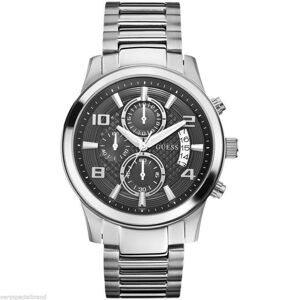Guess pánské stříbrné hodinky - OS (0)
